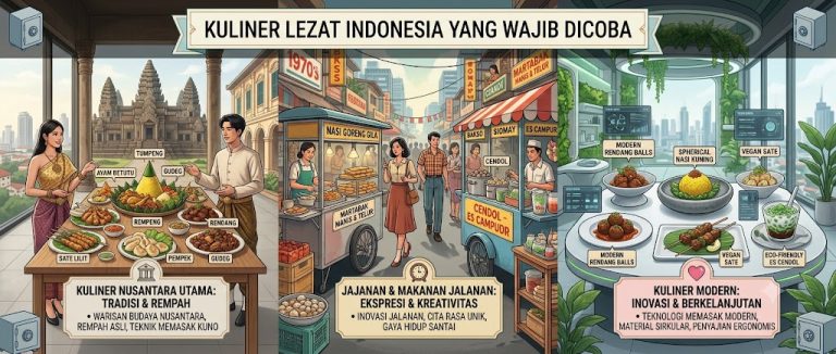 10 Kuliner Lezat yang Wajib Dicoba Para Foodies