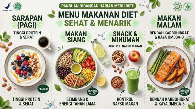 Menu Makanan untuk Diet: Pilihan Sehat untuk Menurunkan Berat Badan