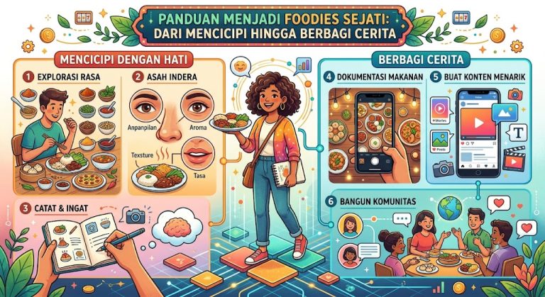 Panduan Menjadi Foodies Sejati: Dari Mencicipi hingga Berbagi Cerita