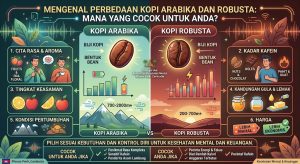 Mengenal Perbedaan Kopi Arabika dan Robusta: Mana yang Cocok untuk Anda?