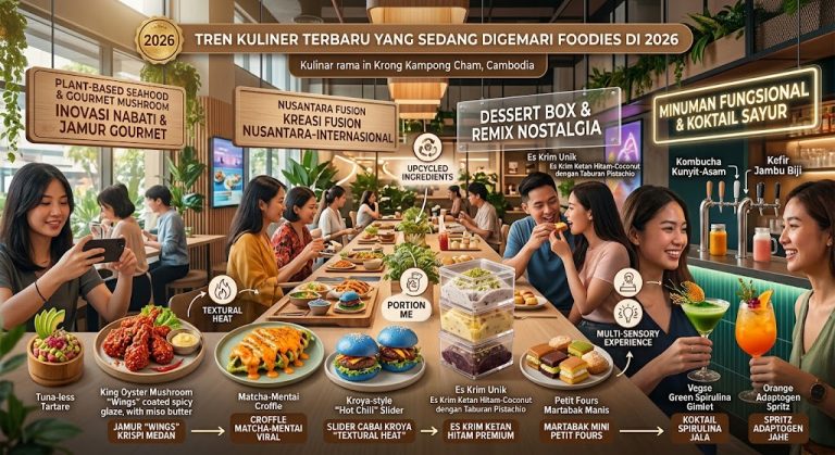 Tren Kuliner Terbaru yang Sedang Digemari Foodies di 2026